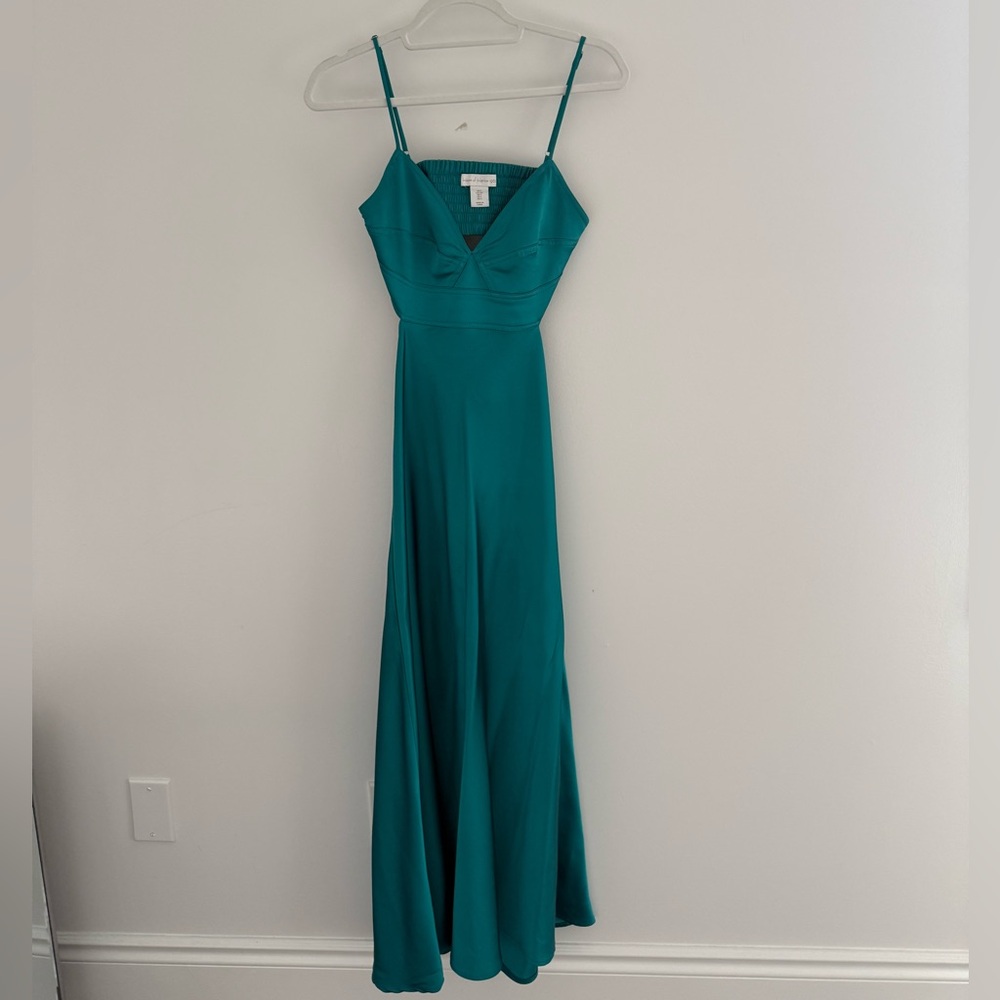 House of Harlow 1960 Teal Maxi Dress